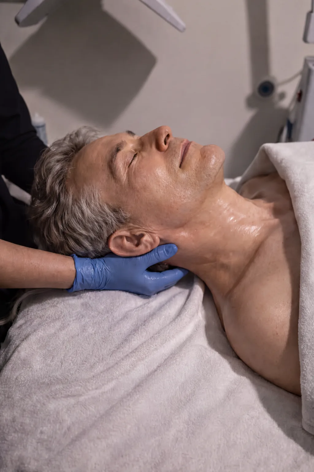 Neck massage treatment